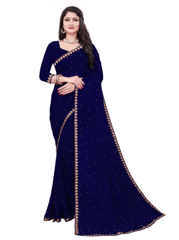 This Women’s Saree combines traditional craftsmanship with modern elegance, offering a sophisticated choice for any occasion. Made from quality fabric, it drapes beautifully to enhance your silhouette while providing comfort throughout the day. Ideal for festive events, weddings, or formal gatherings, this saree reflects timeless style and cultural heritage with a contemporary appeal.