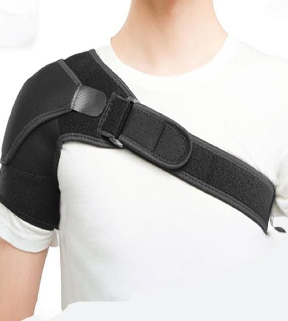 The SPOSAFE Shoulder Support Back Brace offers precise support to the shoulder and upper back, aiding in the relief of muscle strain and improving posture. Engineered with breathable, high-quality materials, it ensures comfort during prolonged use while maintaining effective stabilization. This brace is ideal for individuals recovering from injuries or seeking to prevent discomfort caused by repetitive movements or poor posture, providing expert-level support to enhance recovery and daily function.