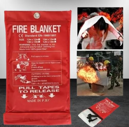 The Rich Bells Soft Case Fire Blanket delivers professional-grade fire suppression in a user-friendly design. Constructed with advanced heat-resistant fibers, this emergency tool effectively smothers flames by cutting off oxygen supply. The soft case ensures quick access and deployment during critical situations, making it an indispensable safety asset for residential kitchens, workshops, and commercial environments where immediate fire containment is essential.