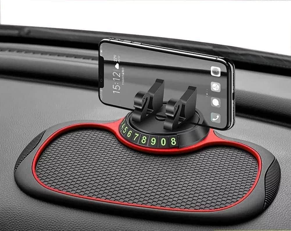 The Anti-Slip Car Dashboard Mat offers a reliable solution to keep your essentials firmly in place while driving. Made from premium, heat-resistant materials, it prevents items from sliding or falling, enhancing safety and convenience. Its durable, non-toxic surface protects your dashboard from scratches and dust, maintaining a clean and organized interior. Easy to install and maintain, this mat is compatible with various vehicle models, providing a practical and expert choice for drivers seeking stability