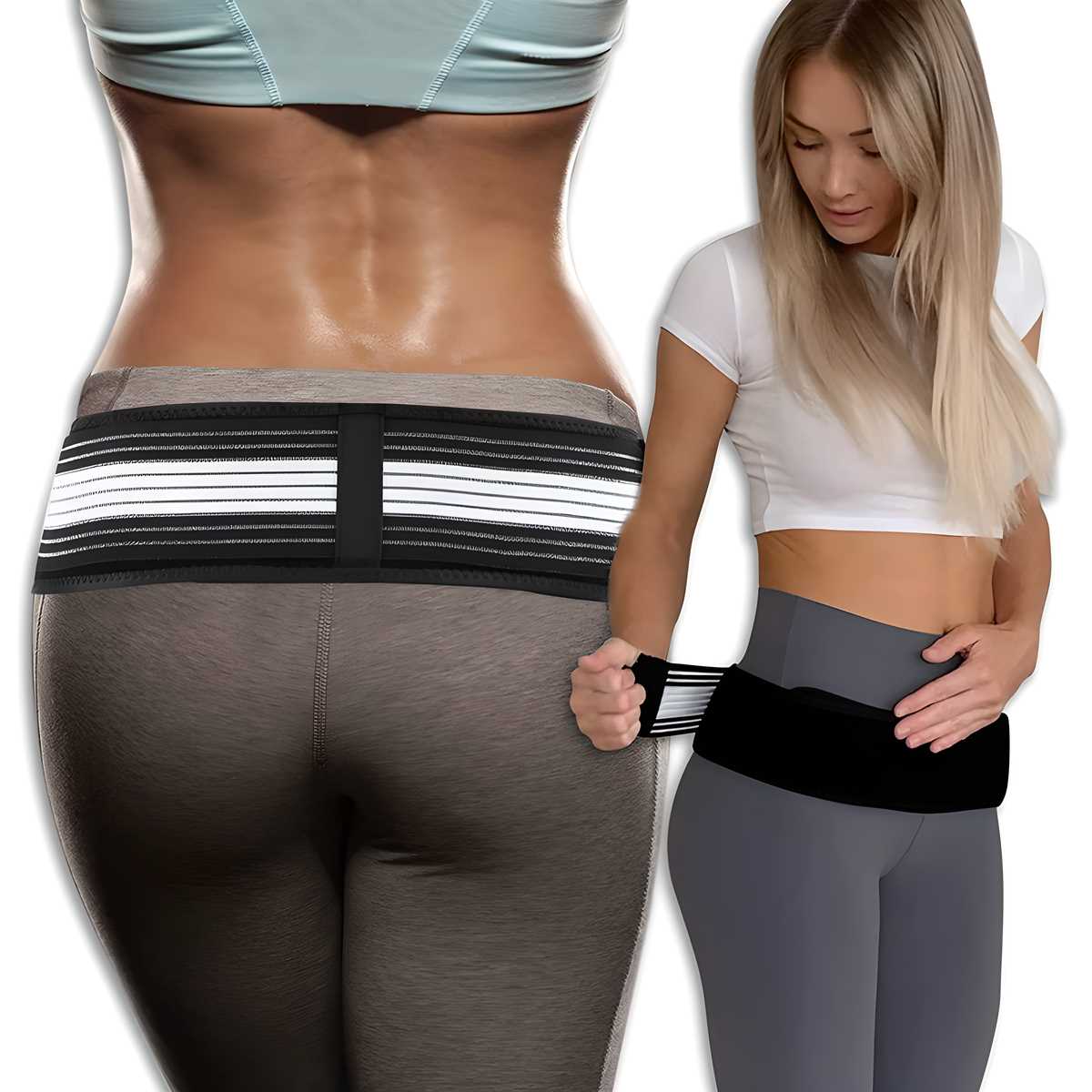 The Lower Back Support Brace for Men and Women offers targeted lumbar support to relieve pain and improve posture. Engineered for durability and comfort, it stabilizes the lower back, reducing strain during daily activities or physical exertion. This brace is ideal for individuals seeking expert-level support to manage discomfort from muscle fatigue, injury recovery, or prolonged sitting, promoting enhanced mobility and spinal alignment.