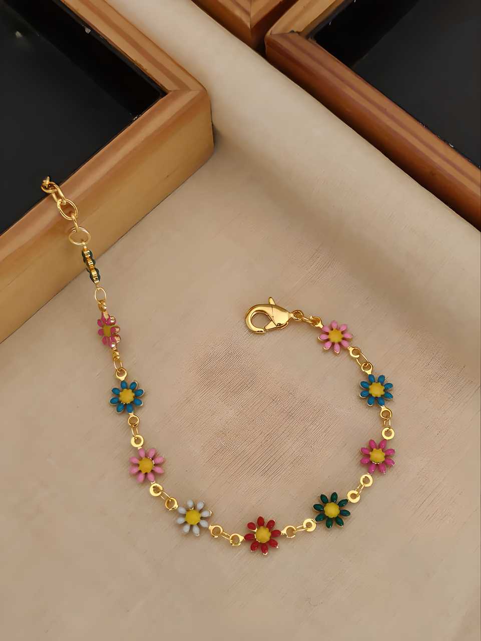 Elegantly crafted women's gold plated bracelets designed to enhance your jewelry collection. These sophisticated accessories feature durable plating for lasting shine and tarnish resistance. The versatile design complements both casual and formal attire, making them ideal for everyday wear or special occasions. Each bracelet showcases meticulous attention to detail and premium craftsmanship.
