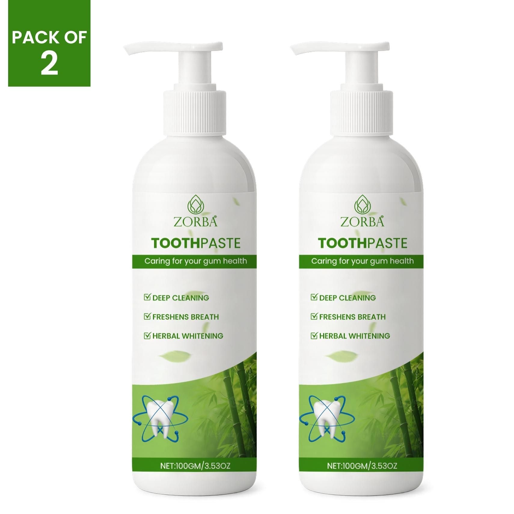 This specialized gum health toothpaste comes in a convenient pack of two 200gm tubes. Formulated with targeted ingredients that help reduce gum inflammation, strengthen periodontal tissues, and create a protective barrier against harmful bacteria. Clinical studies demonstrate significant improvement in gum resilience with regular use, while maintaining optimal oral pH balance for comprehensive dental care