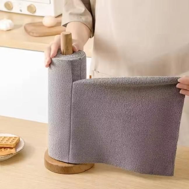 This premium microfiber cleaning cloth features densely packed ultra-fine fibers that efficiently capture dust, dirt, and oils without scratching delicate surfaces. The advanced split-fiber technology provides superior absorption capacity, effectively eliminating streaks and residue. Engineered for durability through multiple washing cycles while maintaining optimal cleaning performance across electronics, glass, automotive, and household applications.