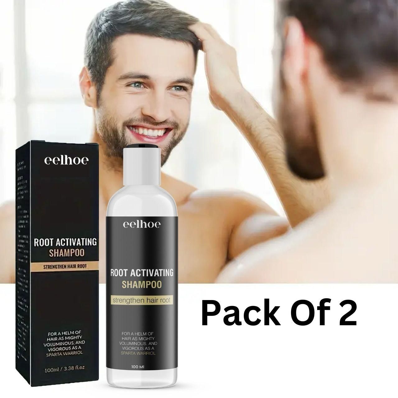 This clinically-tested Root Activating Shampoo harnesses potent natural compounds to revitalize hair follicles and enhance cellular regeneration. The proprietary blend of botanical extracts targets the scalp microbiome, optimizing conditions for robust hair growth while strengthening existing strands from root to tip. This dual-pack provides a full 200ml of concentrated formula, sufficient for approximately 60 applications when used as directed for maximum efficacy.