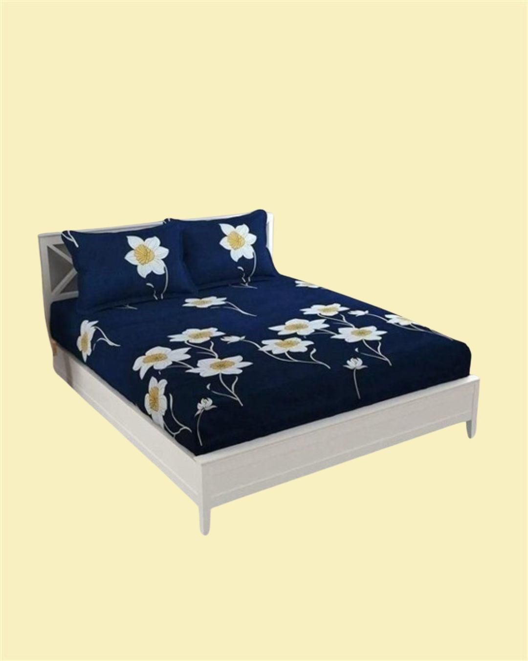The Snooze Glace Cotton Elastic Fitted Queen Size Double Bedsheet delivers professional-grade bedding performance. Crafted from premium cotton fabric, this fitted sheet offers exceptional breathability while the elastic perimeter ensures consistent tension across your mattress surface. The queen size dimensions provide precise coverage for standard double beds, eliminating shifting during sleep.