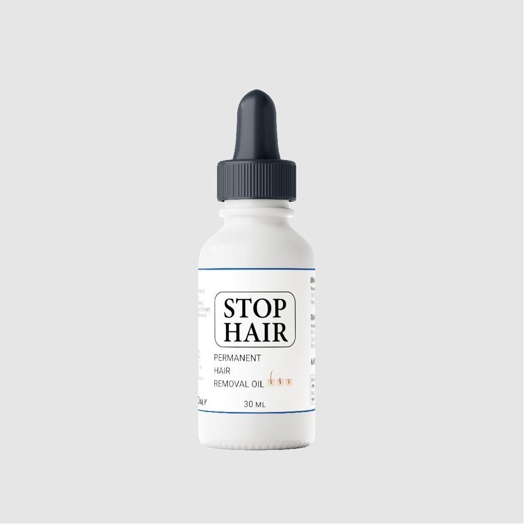 This clinically-formulated VR Group Stop Hair Permanent Hair Removal Oil targets hair follicles at the cellular level to inhibit regrowth. The proprietary blend of active botanical compounds progressively weakens hair structure while simultaneously soothing the skin. With consistent application, users experience diminishing hair density and thickness, potentially leading to permanent reduction in unwanted hair. Each pack contains a single bottle designed for multiple treatment cycles.