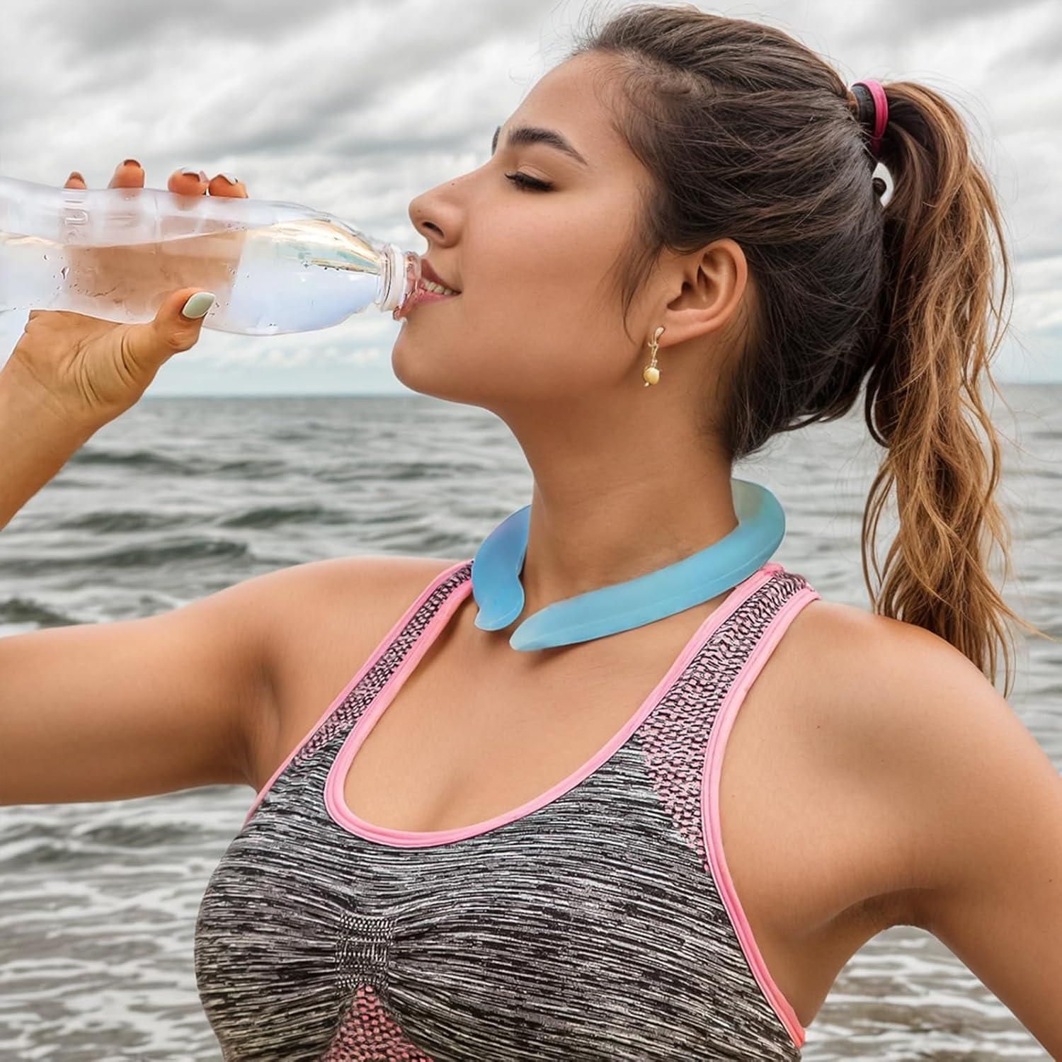 Stay cool and comfortable with the Reusable Neck Cooling Wraps Tube. Designed for repeated use, this wrap provides effective cooling relief by retaining cold temperatures for extended periods. Ideal for outdoor activities, workouts, or hot days, it helps regulate body temperature and reduce heat stress. Its lightweight, flexible design ensures a snug fit around the neck, promoting comfort without restricting movement. Easy to activate and maintain, this cooling wrap is a practical solution for anyone seekin