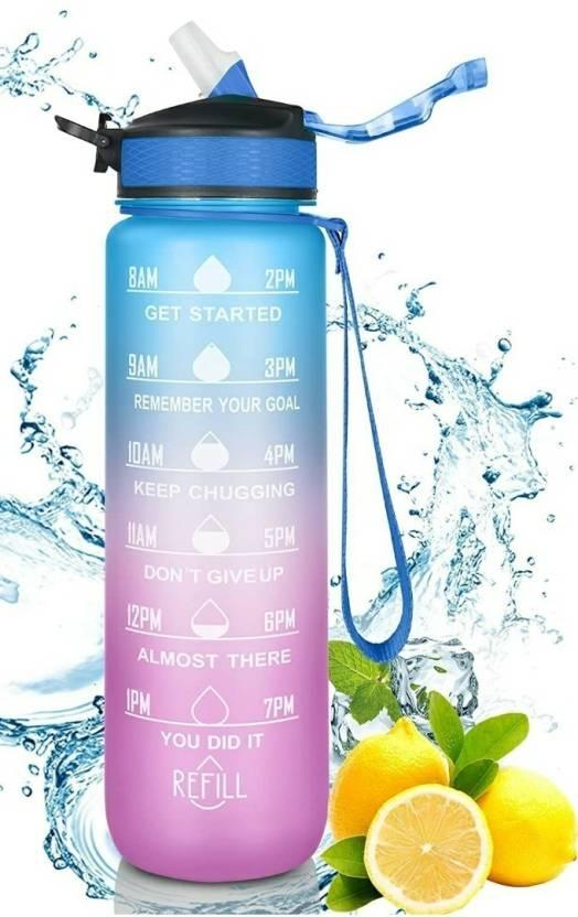 This unbreakable water bottle is engineered for home use, combining durability with functionality. Its robust construction ensures resistance to drops and impacts, providing a reliable hydration companion. The integrated motivational time marker guides you to drink water consistently throughout the day, supporting optimal hydration habits. Designed for ease of use and maintenance, this bottle is an expert choice for those committed to health and wellness at home.