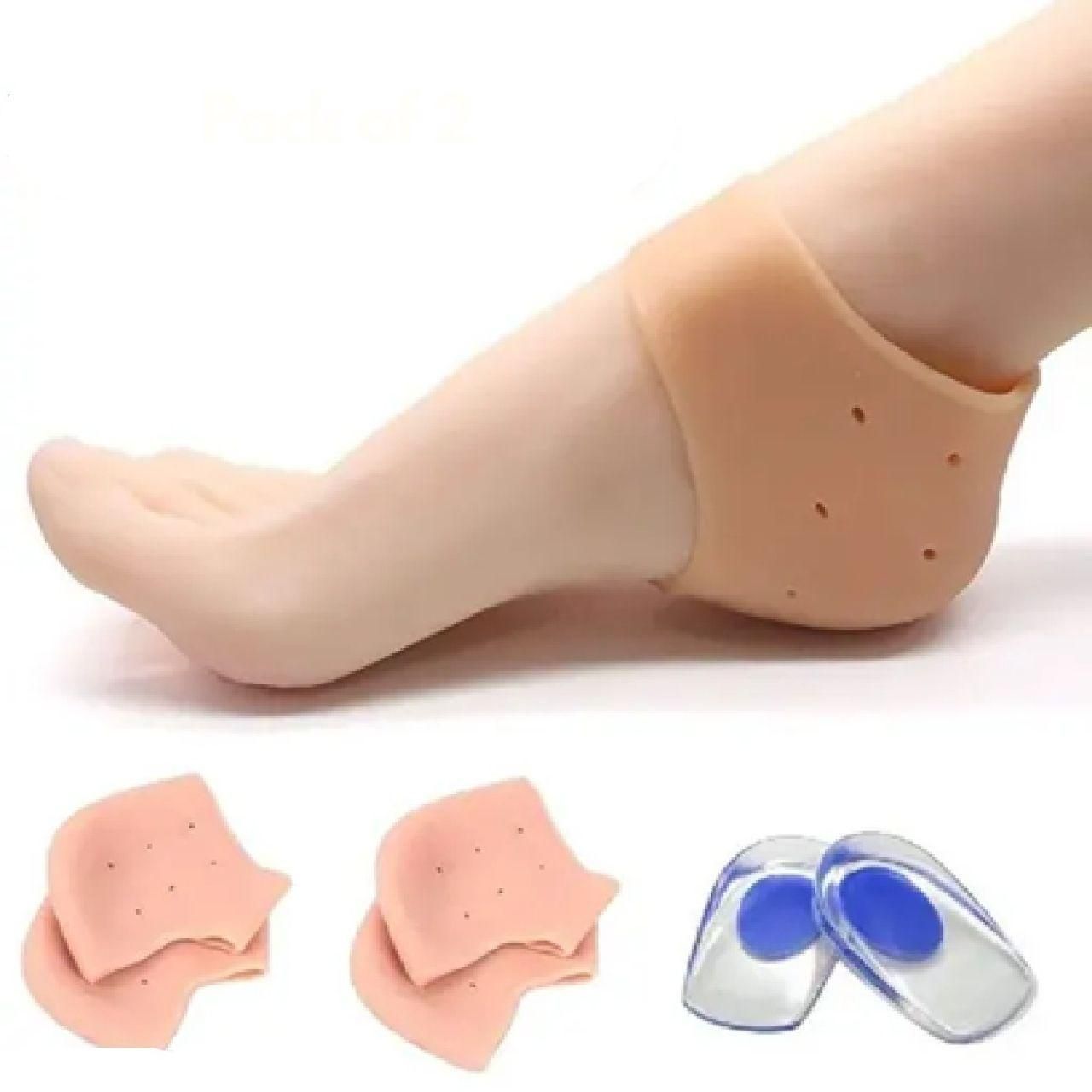 Protect your feet with this expert set featuring 2 pairs of ankle protectors and 1 pair of heel protectors. Designed to provide targeted cushioning and support, these protectors help reduce pressure and prevent discomfort during daily activities or workouts. Ideal for enhancing foot comfort and safeguarding vulnerable areas from friction and impact.