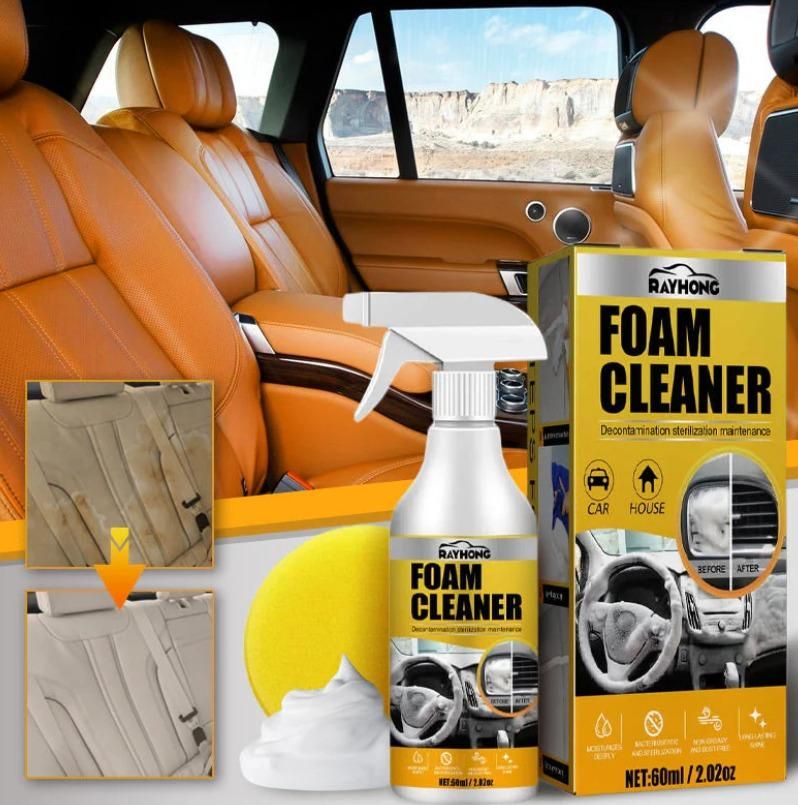 Multi-Purpose Foam Cleaner 60 ML is designed for effective cleaning across diverse surfaces. Its advanced foam formula lifts dirt and stains gently yet thoroughly, making it suitable for use on fabrics, upholstery, electronics, and more. The compact size ensures easy handling and precise application, delivering professional-quality results with minimal effort. Ideal for both everyday maintenance and targeted cleaning tasks.