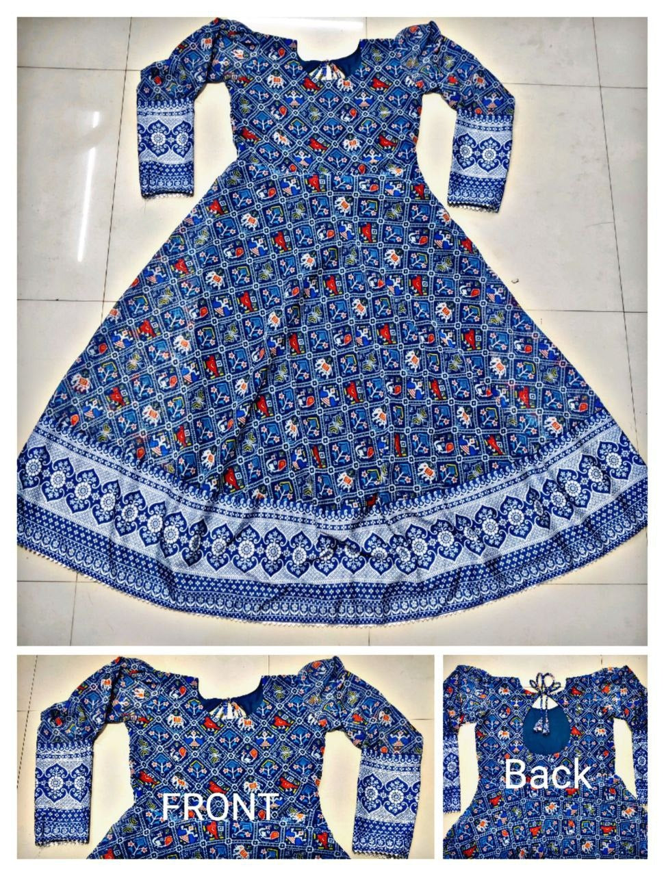 This stylish printed georgette gown combines elegance and trendiness, perfect for women attending parties, weddings, and festive occasions. Made from lightweight georgette fabric, it ensures comfort while maintaining a sophisticated look. The intricate print design adds a fashionable flair, making it an ideal choice for special functions where you want to make a lasting impression.
