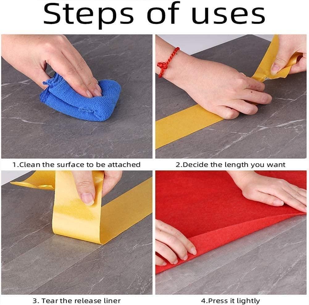 Our professional-grade Double Sided Carpet Tape delivers exceptional adhesion for secure flooring installations. Featuring a specialized adhesive matrix that creates strong bonds between carpets and substrates, this tape effectively prevents shifting and edge lifting. The balanced formulation provides maximum holding power while allowing for residue-free removal when required. Recommended by installation professionals for both temporary applications and permanent installations where reliability is paramount