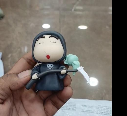 This premium Shin Chan Decor Toy combines artistic craftsmanship with pop culture appeal. Featuring authentic detailing of the beloved character, it serves as both a collectible and functional decorative element. Ideal for display shelves, desks, or themed spaces, this piece appeals to discerning anime enthusiasts seeking quality memorabilia with enduring aesthetic value.