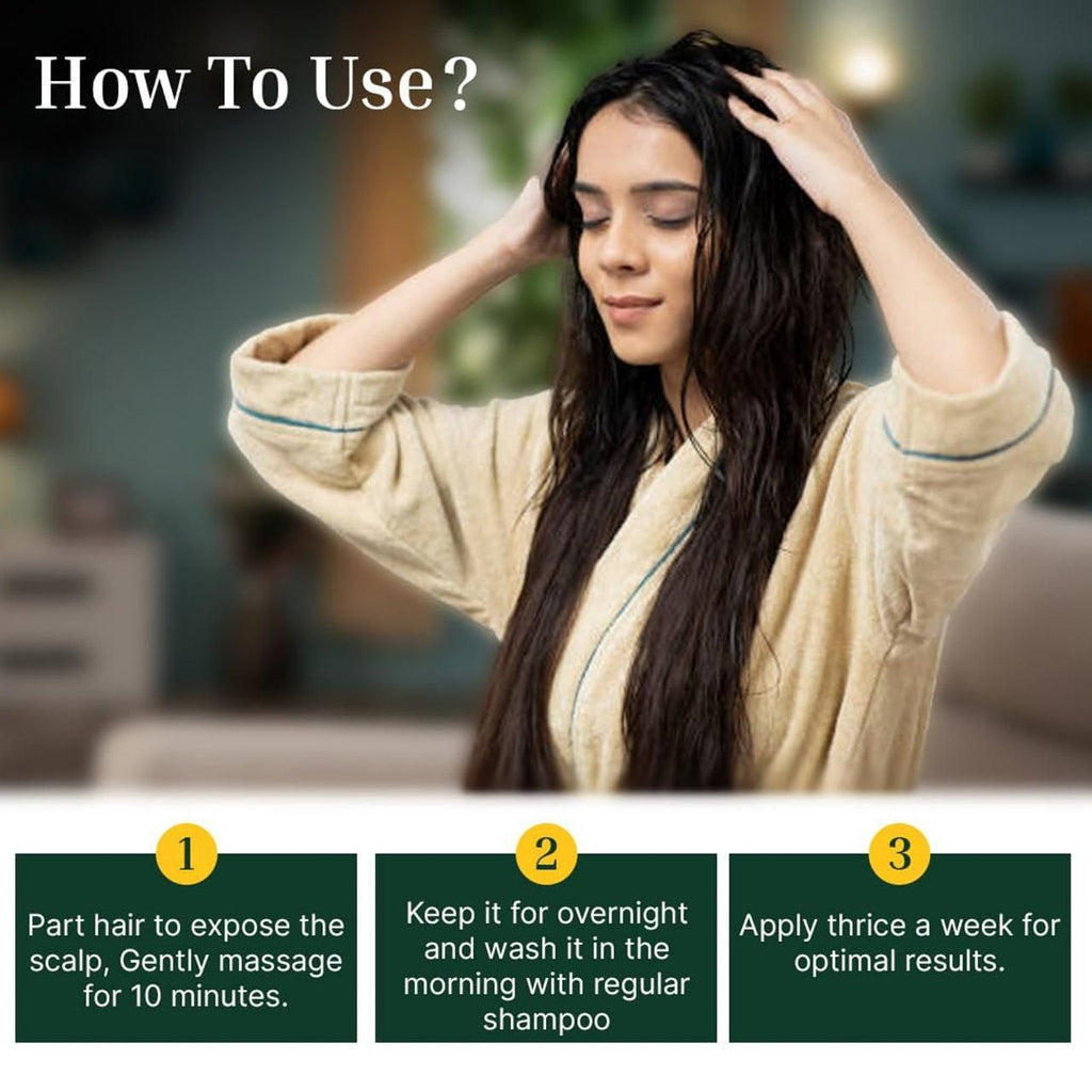 Formulated with traditional Adivasi wisdom, Rahaasa Hair Oil delivers comprehensive hair nourishment in a convenient 200 ml dual pack. This potent blend penetrates deeply to strengthen follicles, reduce breakage, and enhance natural shine. Regular application helps combat dryness while promoting healthier, more resilient hair growth.
