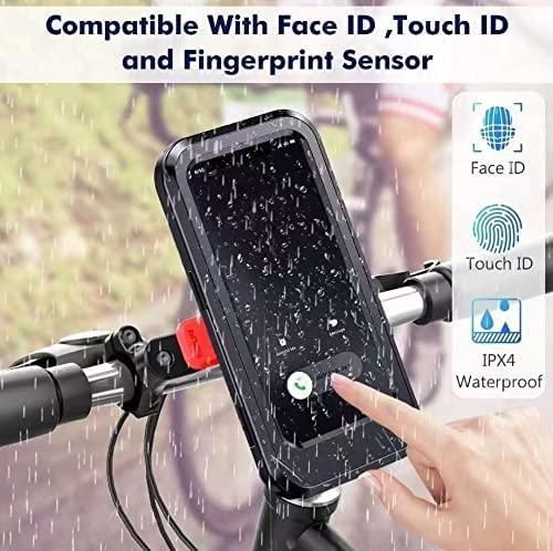 The Universal 360 Rotation Bike Waterproof Cell Phone Holder offers secure and versatile mounting for your smartphone during rides. Its 360-degree rotation feature allows optimal viewing angles, while the waterproof design protects your device from rain and splashes. Compatible with most bike models, this holder ensures your phone stays accessible and safe, enhancing navigation and hands-free communication on the go.
