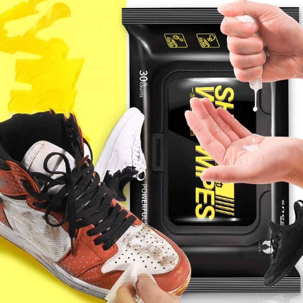 Keep your sneakers and shoes spotless with these Natural Sneaker & Shoe Cleaner Wipes. Each pack contains 80 pre-moistened wipes formulated to gently remove dirt and stains without damaging materials. Ideal for quick, on-the-go cleaning, they help maintain the appearance and longevity of your footwear with ease and convenience. Perfect for all shoe types, these wipes offer an expert solution for daily shoe care.