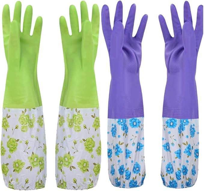 Multipurpose Cleaning Gloves with Lining provide durable hand protection for a variety of cleaning tasks. The soft inner lining ensures comfort during prolonged use, while the sturdy outer material resists water, detergents, and grime. These gloves are designed to enhance grip and flexibility, making them ideal for household cleaning, dishwashing, and other chores requiring reliable hand safety and hygiene.