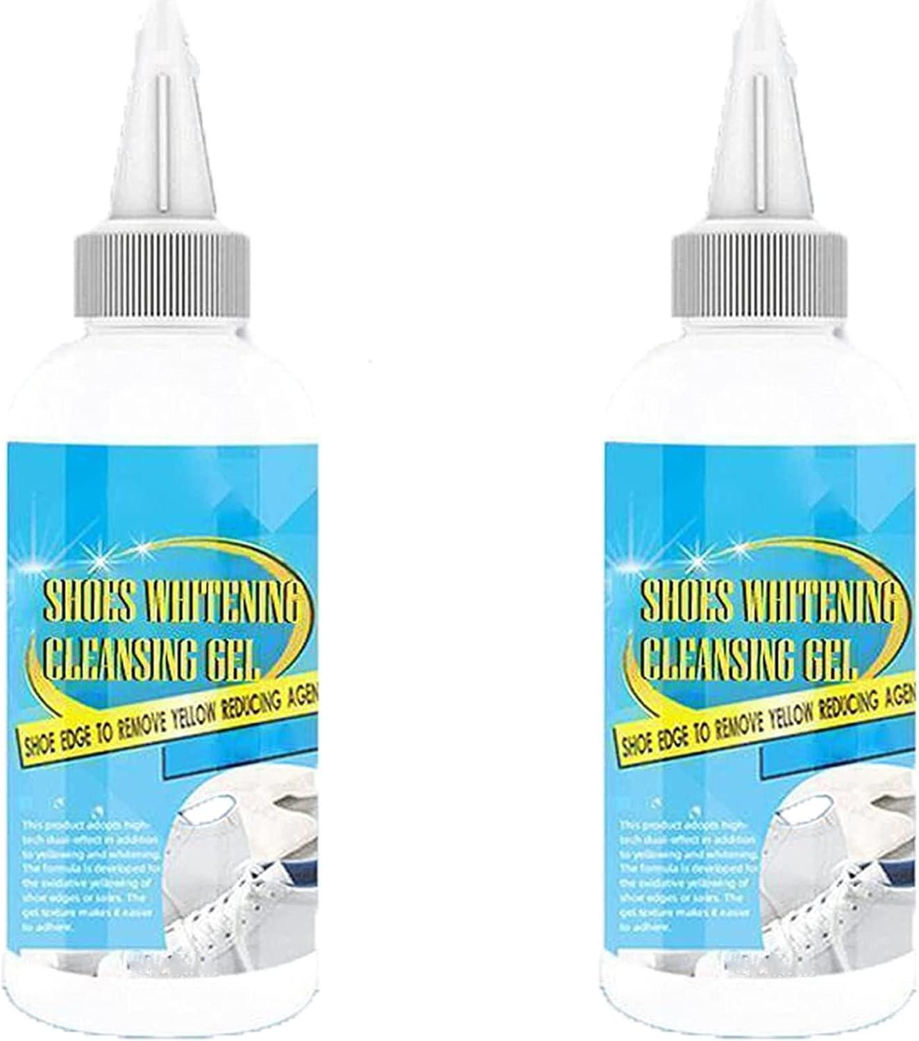 Shoes Whitening Cleansing Gel 50g (Pack of 2)

Restore brilliance to your white footwear with our professional-grade Shoes Whitening Cleansing Gel. This concentrated formula effectively removes stubborn stains, yellowing, and discoloration from all types of white shoes. Each pack contains two 50g tubes, providing sufficient product for multiple applications and long-lasting results. The specialized gel penetrates deep into fabric and rubber surfaces for comprehensive cleaning without damaging materials.