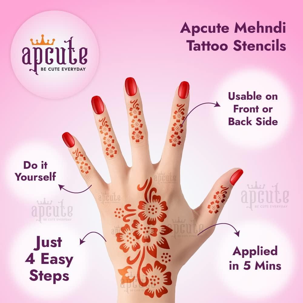 The Apcute Mehandi For Hands Set offers professional-grade henna application for traditional ceremonies and celebrations. Formulated with premium natural ingredients, this comprehensive kit delivers rich pigmentation and precise application for intricate designs. The fast-drying formula ensures deep color development while being gentle on skin, making it the preferred choice for both professional artists and enthusiasts seeking authentic, long-lasting mehandi patterns.