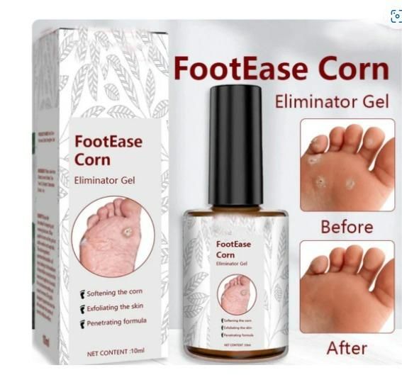 This clinically-formulated Feet Corn Removal Serum (30ml) targets and dissolves painful foot corns with precision. The concentrated solution penetrates hardened skin layers to break down keratin buildup while preserving healthy tissue. Formulated with active ingredients that soften, exfoliate, and repair, this professional-grade treatment offers a non-invasive alternative to surgical corn removal, delivering visible results with consistent application.
