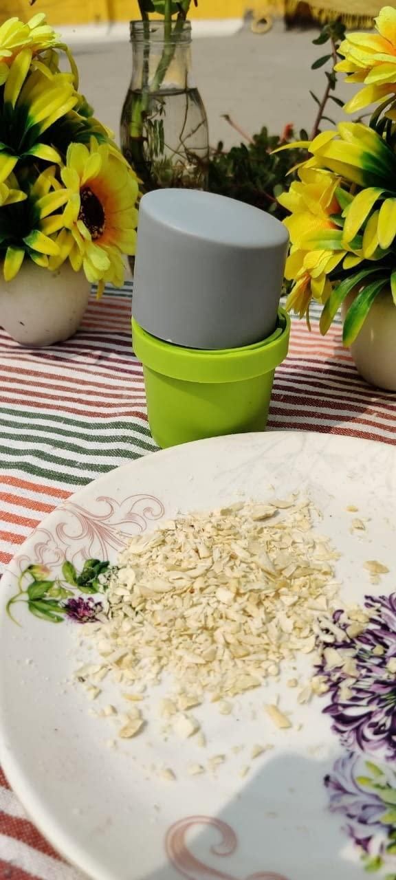 This professional-grade Dryfruit Chopper features hardened stainless steel blades that make quick work of almonds, walnuts, dates, and other dense ingredients. Its calibrated cutting mechanism delivers uniform pieces while minimizing waste. The balanced weight distribution and non-slip base ensure stability during operation, making it an essential tool for consistent food preparation in both commercial and home environments.