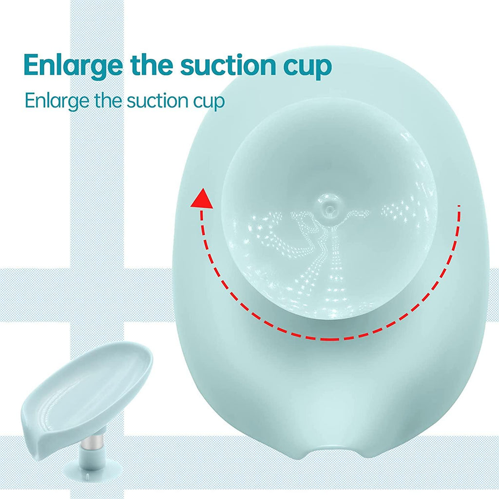 This leaf-shaped soap holder features a self-draining design that prevents water accumulation, keeping your soap dry and extending its lifespan. Crafted for both functionality and aesthetic appeal, it adds a natural touch to your bathroom or kitchen while maintaining hygiene and reducing soap waste. Its durable construction ensures long-lasting use and easy cleaning. Ideal for those seeking an efficient and stylish soap storage solution.