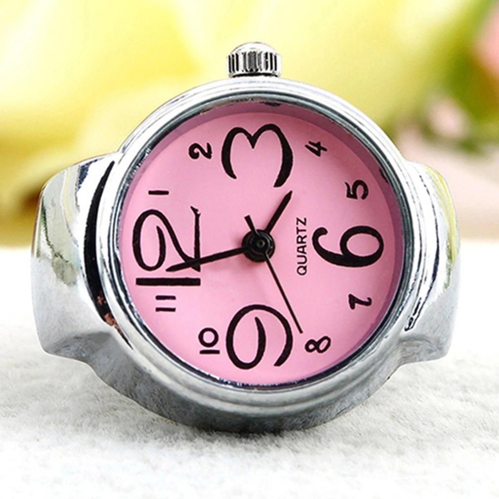 Women's Men's Ring Watch Analogue Quartz on Finger Watch Ring
This precision-crafted Analogue Quartz Ring Watch combines functionality with fashion, offering a sophisticated timepiece that sits elegantly on your finger. Designed for both women and men, this innovative accessory features reliable quartz movement for accurate timekeeping while eliminating the need for a traditional wristwatch. Its versatile design makes it an excellent statement piece for any occasion.