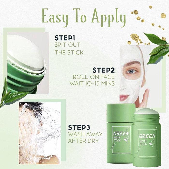 This Green Tea Purifying Clay Stick Mask combines mineral-rich clay with antioxidant-packed green tea extract to effectively detoxify skin. The convenient stick format allows for precise application without mess, targeting excess sebum and impurities while minimizing pore appearance. Green tea polyphenols provide anti-inflammatory benefits, helping to soothe irritation and protect against environmental stressors. Ideal for combination to oily skin types seeking professional-grade purification.