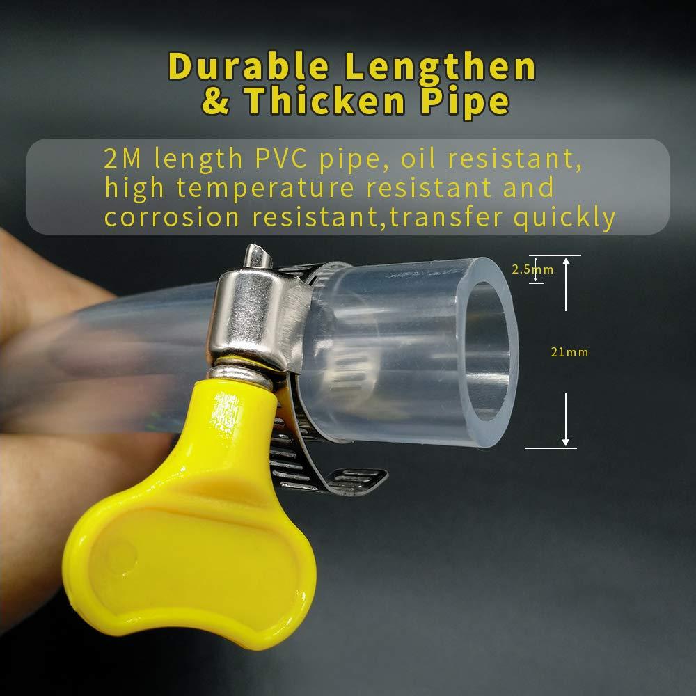 The Newest High Flow Siphon Hand Pump is a portable, manual solution designed for efficient fuel transfer. Its high flow design allows rapid siphoning of gasoline, diesel, or other liquids without the need for power sources. Compact and durable, this pump is ideal for automotive maintenance, emergency fuel transfer, and outdoor use, providing a reliable and convenient tool for professionals and enthusiasts alike.