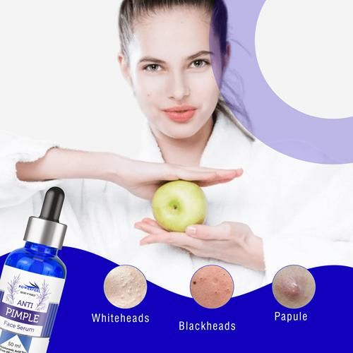 Combat stubborn pimples and dark spots with our specialized 50 ML ANTI Pimple Face Serum. This targeted treatment works to clear blemishes while reducing the appearance of post-acne marks. Formulated with effective ingredients that address multiple skin concerns simultaneously for a clearer, more even complexion.