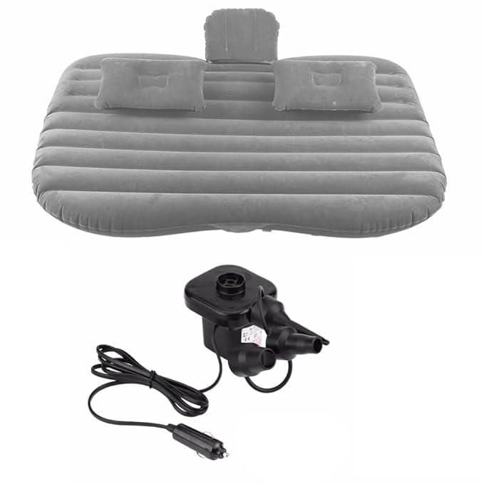 Experience enhanced comfort on the road with the Car Travel Bed Mattress featuring two inflatable air pillows. Designed to seamlessly fit most car backseats, this mattress provides a stable and cushioned surface for restful sleep during travel. Made from durable, waterproof materials, it ensures longevity and easy maintenance. The included air pillows offer additional support for your head and neck, reducing fatigue on long journeys. Ideal for road trips, camping, or emergency rest stops, this travel mattre