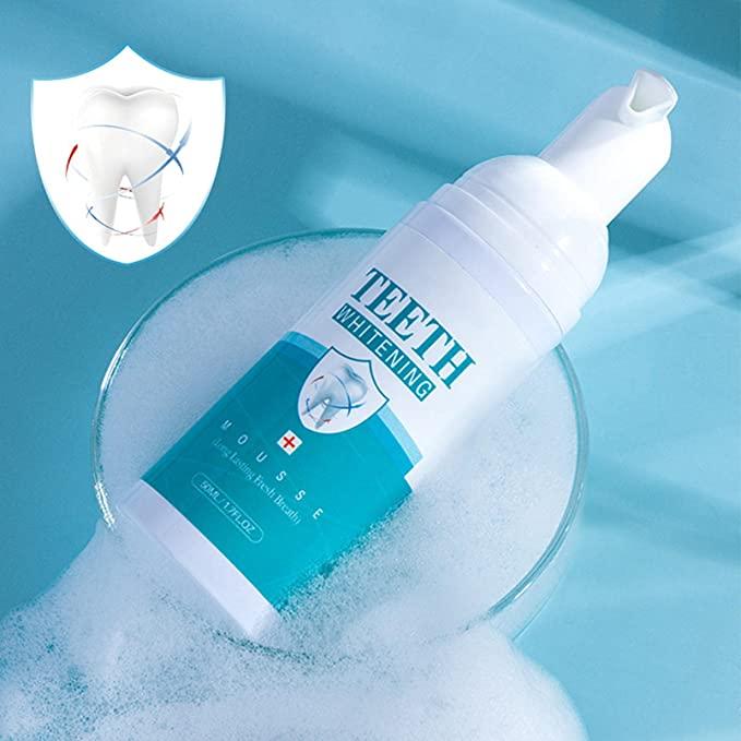 Our Teeth Whitening Foam utilizes a clinically developed formula to effectively eliminate stains and discoloration. The proprietary foam technology penetrates interdental spaces for comprehensive whitening action while preserving enamel integrity. This professional-grade solution contains stabilized hydrogen peroxide compounds that break down chromogenic molecules without causing sensitivity. Recommended by dental professionals for its efficacy in addressing both extrinsic and superficial intrinsic stains w