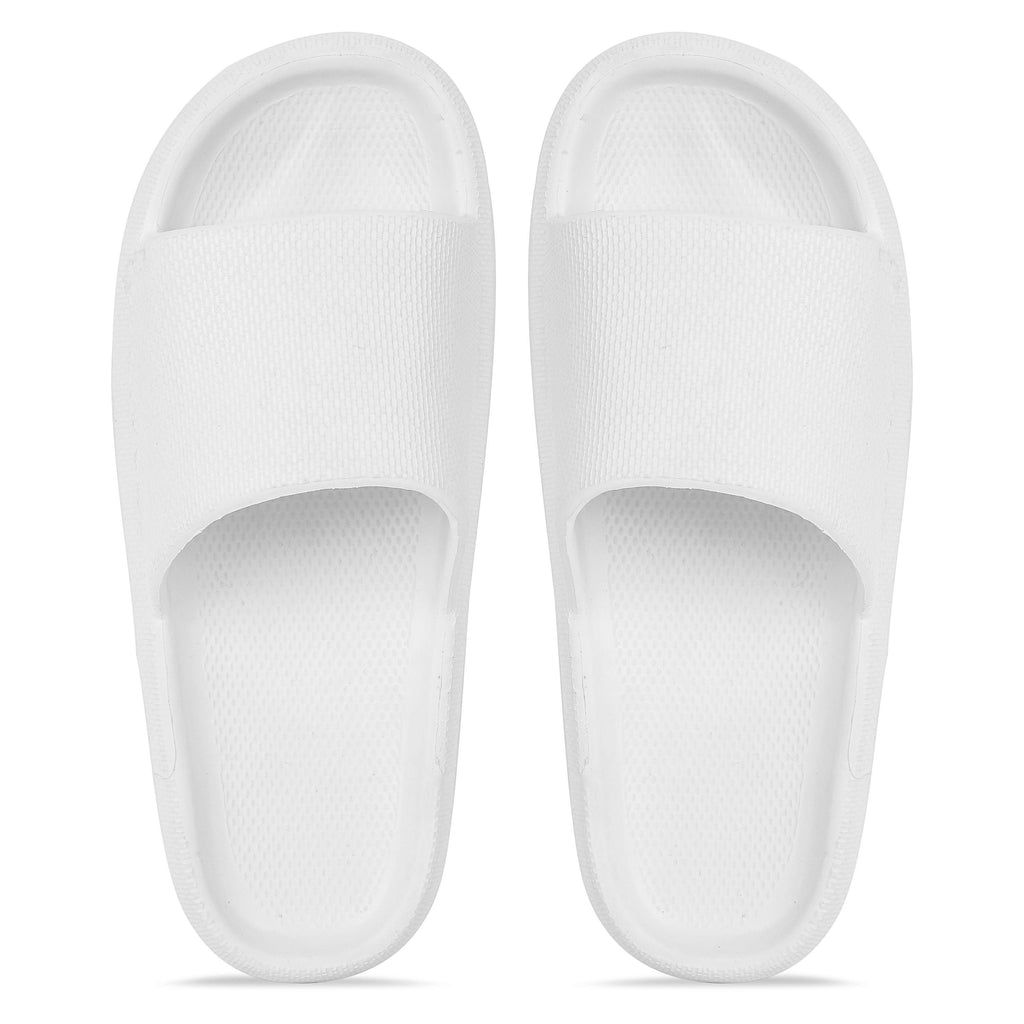 Experience ultimate comfort and style with the Monex Stylist White Slider for Men. This versatile slider offers a sleek design and high-quality material, ensuring a perfect fit and long-lasting wear. Step up your fashion game with this must-have addition to your wardrobe