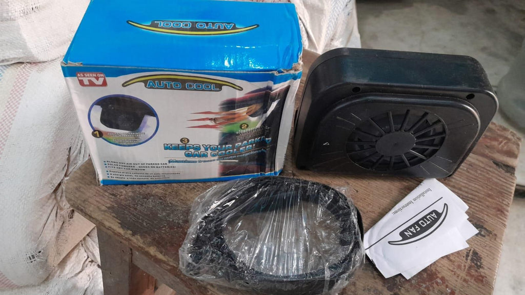Enhance your vehicle’s comfort with the Solar Sun Power Car Auto Air Vent Cool Fan. This eco-friendly fan harnesses solar energy to circulate air efficiently through your car’s interior, reducing heat buildup without draining your battery. Easy to install on any air vent, it promotes ventilation and helps maintain a cooler cabin temperature during sunny days, improving driving comfort and protecting your car’s interior from heat damage. Ideal for those seeking a sustainable and maintenance-free cooling solu