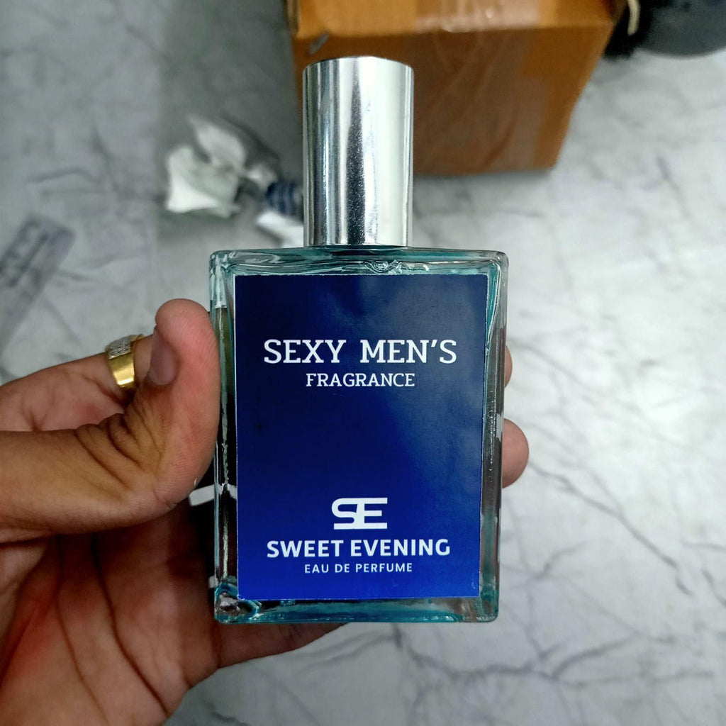Indulge in the sophisticated allure of our Sweet Evening Eau de Parfum, meticulously crafted for the discerning gentleman. This premium fragrance combines rich amber notes with subtle hints of vanilla and exotic spices, creating a captivating masculine scent that transitions seamlessly from day to evening wear. Each 100ml bottle in this exclusive dual pack ensures lasting impression and remarkable longevity, making it an essential addition to your refined grooming collection.