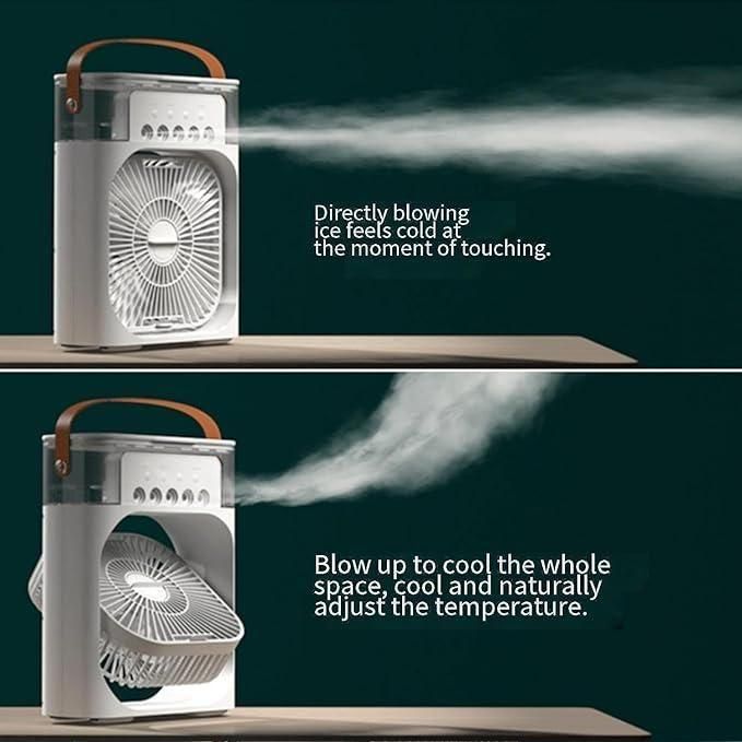 This USB Electric Fan Air Cooler delivers precision cooling through advanced airflow technology. Featuring USB connectivity for versatile power options, it operates with minimal noise while maximizing cooling efficiency. The ergonomic design incorporates durable components engineered for extended performance, making it an ideal cooling solution for workspaces, home environments, or travel scenarios where reliable temperature control is essential.