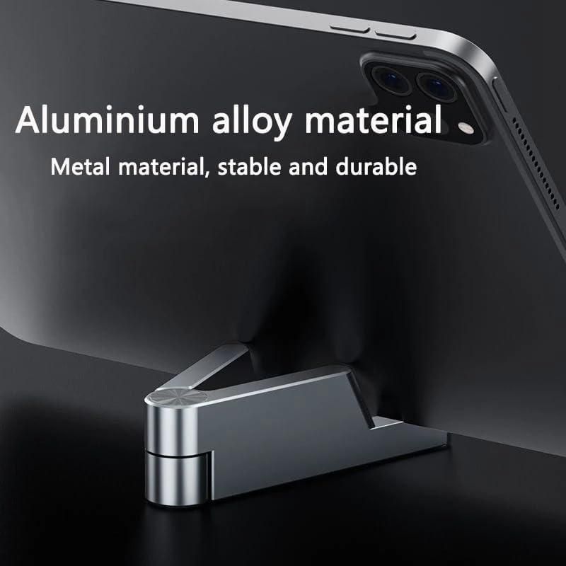 Precision-engineered from aircraft-grade aluminum, this compact mobile stand combines structural integrity with minimalist design. The optimized viewing angle reduces ocular fatigue while preventing device overheating through elevated positioning. Its non-slip silicone pads ensure device security without surface scratching. The collapsible architecture allows for effortless portability, making it an essential accessory for professionals requiring consistent device access with ergonomic benefits.