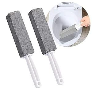 This professional-grade set of two metal toilet cleaner brushes features ergonomic handles for optimal control during cleaning. The durable metal construction resists corrosion and maintains bristle integrity for extended use. Designed to effectively remove stains and bacteria from toilet bowls, these brushes reach under rims and other difficult areas with precision, ensuring comprehensive sanitation with minimal effort.