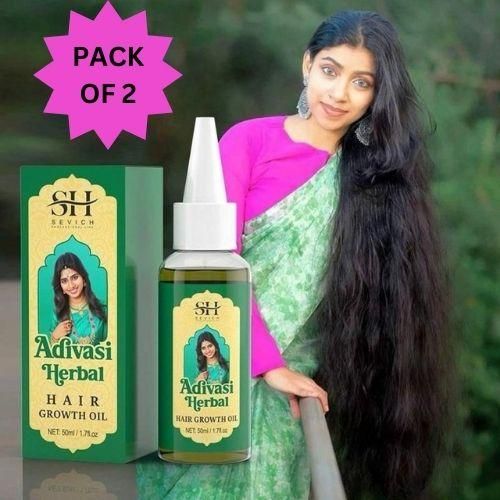 SH Adivasi Hernal Hair Growth Oil harnesses indigenous botanical knowledge to address hair loss concerns effectively. This concentrated 60ml formulation delivers essential nutrients directly to hair follicles, stimulating dormant roots and enhancing cellular regeneration. The dual-pack system ensures a complete treatment cycle, allowing for consistent application that progressively strengthens hair structure, reduces premature shedding, and promotes visibly thicker growth patterns with continued use.