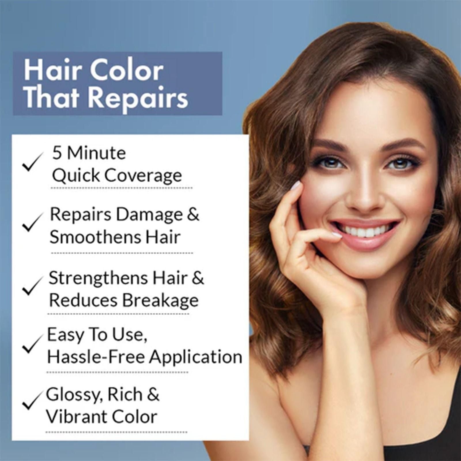 Argan Speedy Hair Color Shampoo combines advanced coloring technology with nourishing argan oil extracts for efficient gray coverage and hair vitality. This economical dual pack provides 1200ml total volume, ensuring extended usage. The innovative formula deposits color while cleansing, eliminating the multi-step traditional coloring process. Professionally developed for consistent, natural-looking results with minimal processing time and maximum hair protection.