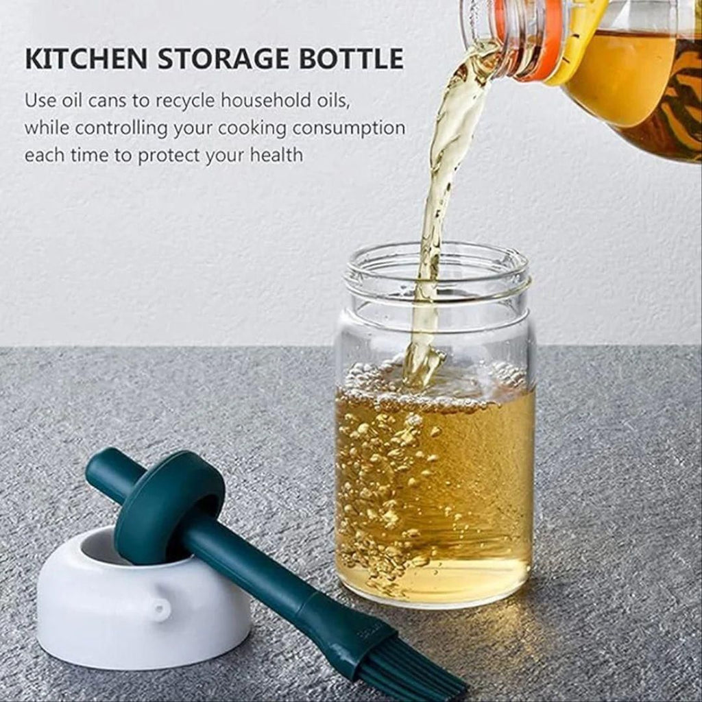 The Plastic 2 In 1 Oil Dispenser with a 250 ml capacity is engineered for precise and convenient oil dispensing. Its dual-function design allows controlled pouring and easy storage, minimizing spills and waste. Crafted from durable plastic, it offers lightweight handling and long-lasting use, making it an essential tool for efficient kitchen management. Its compact size ensures it fits seamlessly into any cooking space, enhancing your culinary workflow.