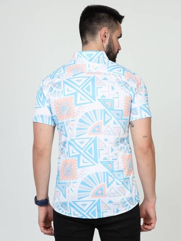 This Men's Printed Rayon Half Sleeves Shirt is made with high-quality rayon fabric, giving you a comfortable and stylish shirt for any occasion. Its half sleeves provide a cool and casual look while the printed design adds a touch of sophistication. Perfect for the fashion-forward man looking for a versatile and trendy addition to his wardrobe.