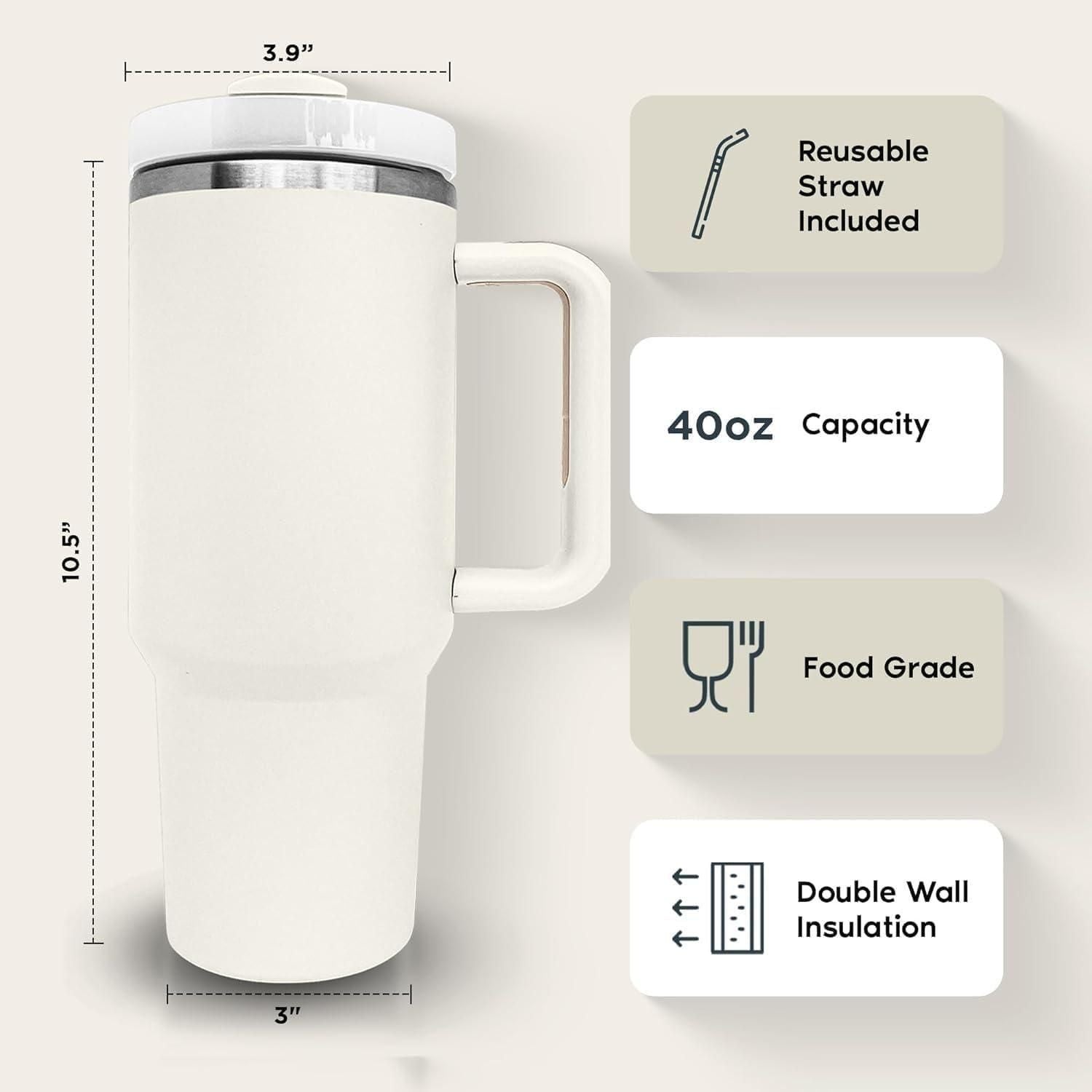 This stainless steel vacuum insulated tumbler is engineered for optimal temperature control, keeping your water cold or hot for extended periods. Made from premium-grade stainless steel, it ensures durability and resists rust and corrosion. The double-wall vacuum insulation effectively prevents heat transfer, maintaining beverage freshness. Its sleek design offers a comfortable grip and portability, making it ideal for daily hydration needs in professional and active environments.