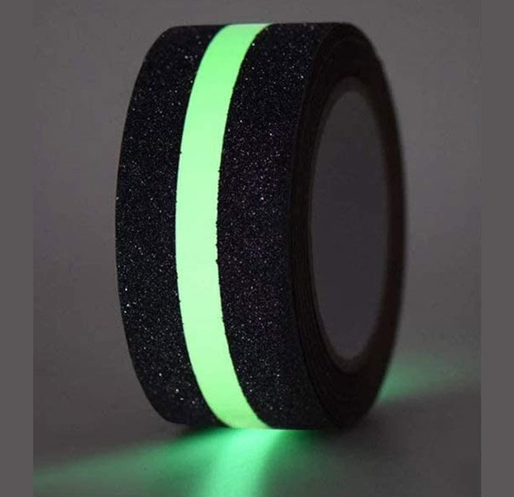 This professional-grade 5-meter Anti Slip Glow Tape combines photoluminescent properties with high-traction surface texture for optimal safety applications. The specialized adhesive formulation ensures reliable adherence to multiple substrates while maintaining luminescence in low-light conditions. Ideal for marking egress pathways, stairwells, and potential hazards in commercial, industrial, and residential environments. Compliant with visibility and slip-resistance safety protocols.