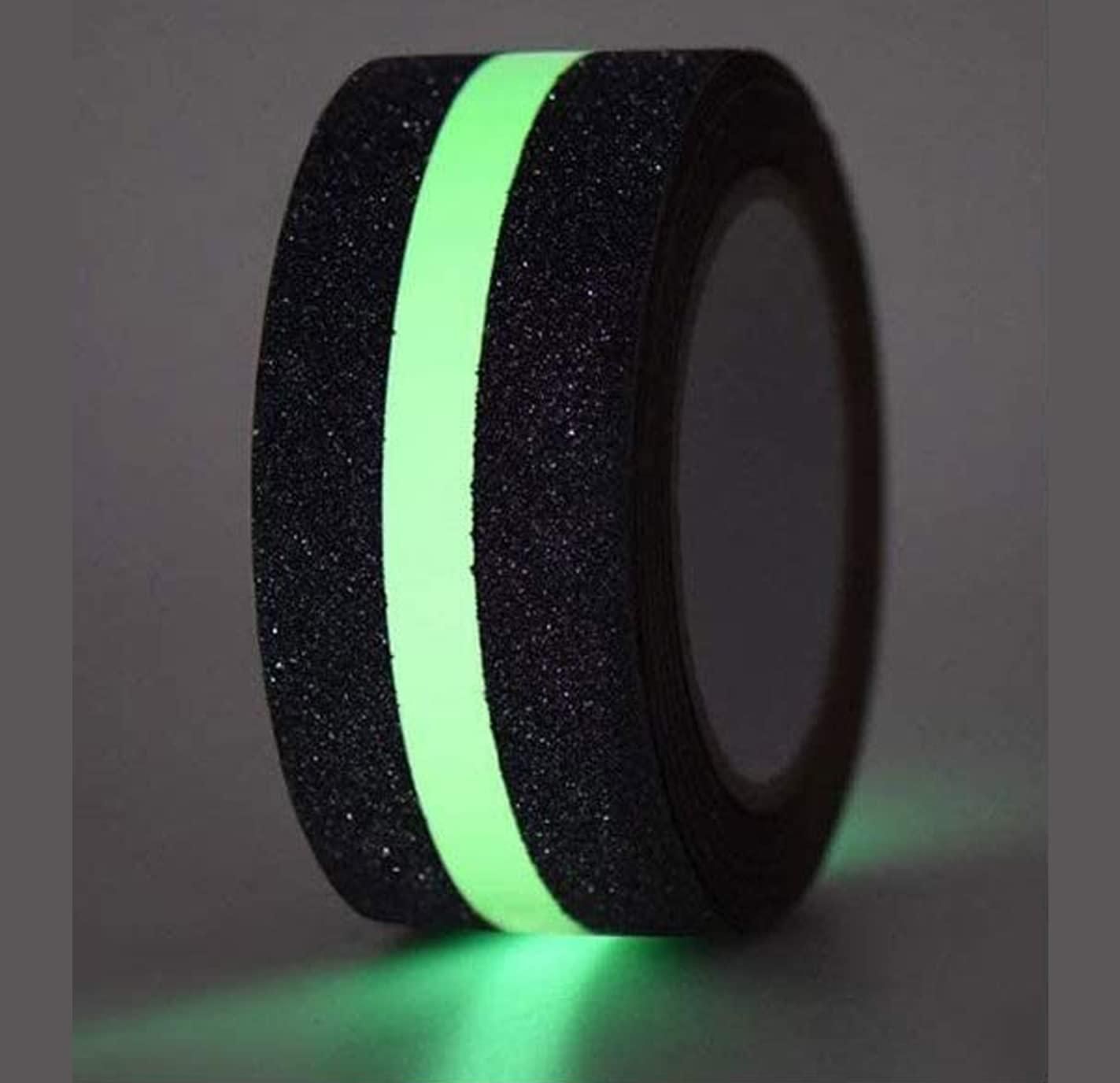 This professional-grade 5-meter Anti Slip Glow Tape combines photoluminescent properties with high-traction surface texture for optimal safety applications. The specialized adhesive formulation ensures reliable adherence to multiple substrates while maintaining luminescence in low-light conditions. Ideal for marking egress pathways, stairwells, and potential hazards in commercial, industrial, and residential environments. Compliant with visibility and slip-resistance safety protocols.