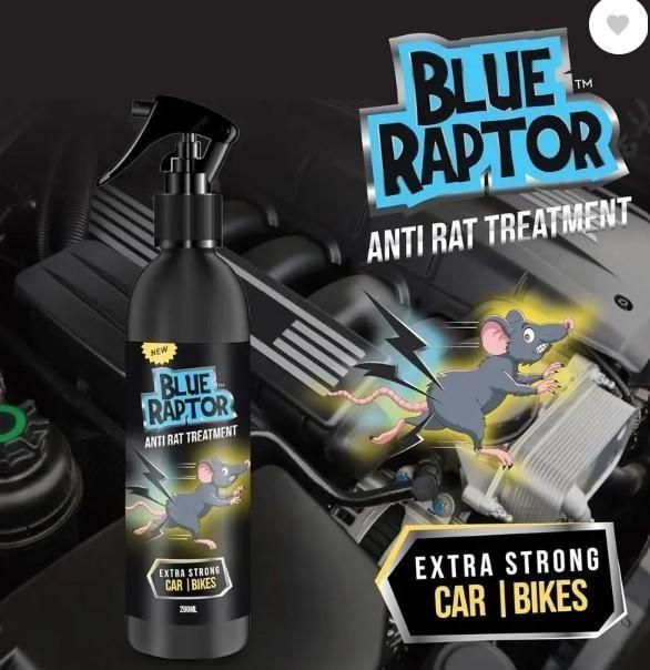 This Rat Repellent Spray for Car comes in a pack of two 200ml bottles, designed to effectively keep rodents away from your vehicle. Its expert formulation deters rats and mice from damaging wires, upholstery, and other car components. Easy to use and safe on surfaces, it provides a reliable, non-toxic defense to protect your car from costly rodent-related repairs. Ideal for use in garages and parking areas.