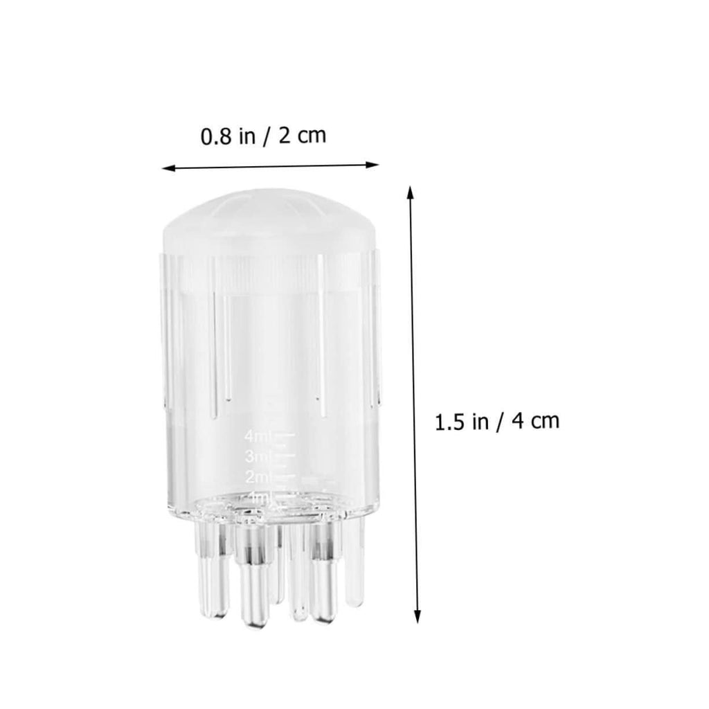 The Scalp Applicator Deep Root Comb features precision-engineered tines that deliver hair treatments directly to the follicular level. This specialized tool facilitates optimal absorption of serums and oils while stimulating microcirculation across the scalp. The ergonomic design ensures controlled application, minimizing product waste and maximizing therapeutic benefits for various scalp conditions and hair restoration protocols.