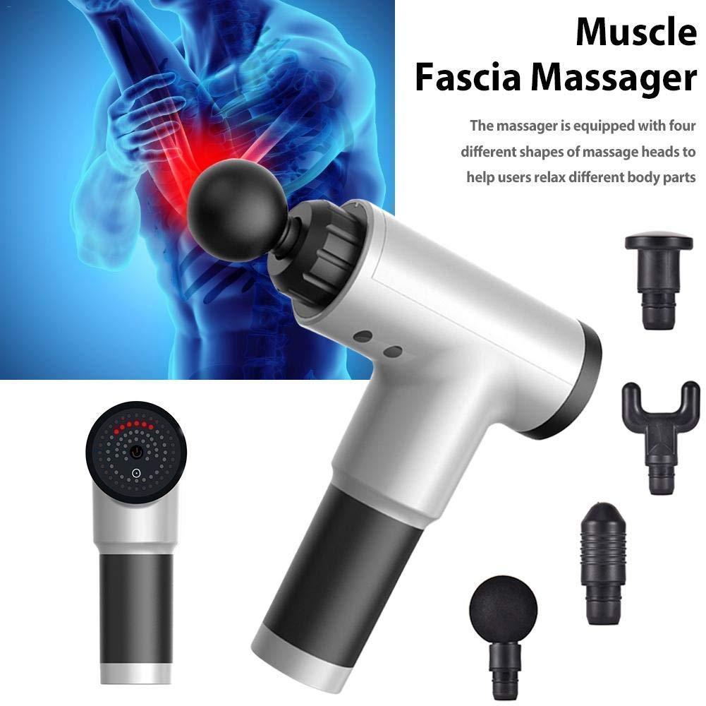 The Fascial Gun Massager utilizes percussive therapy technology to target deep muscle tissue and fascial networks. Its calibrated frequency settings deliver precise oscillations that effectively release myofascial tension, enhance blood flow, and accelerate post-exercise recovery. Engineered with multiple attachment heads for targeted treatment of various muscle groups, this professional-grade device offers therapeutic benefits previously available only in clinical settings. Biomechanically designed for opt
