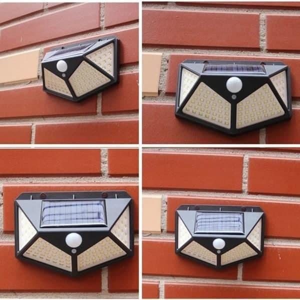 Illuminate your home and garden efficiently with this Bright Solar Wireless Security Motion Sensor Light. Equipped with 100 powerful LEDs, it provides bright, energy-saving illumination triggered by motion detection. Designed for outdoor use, it enhances security while conserving energy through solar power. Easy to install and weather-resistant, this light is ideal for pathways, yards, and entryways, offering reliable nighttime visibility and peace of mind.